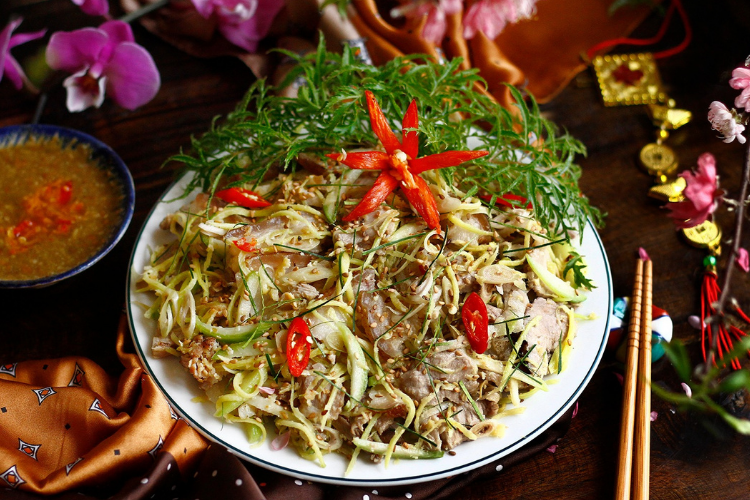 Cách làm chạo chân giò ngon giòn, chuẩn vị Hà Nam Ninh cho bữa Tết thêm hấp dẫn