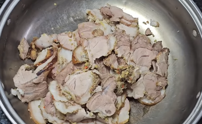 cách làm chạo chân giò 5