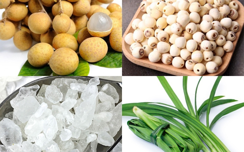 cách làm chè nhãn lồng hạt sen kiểu Hà Nội (ảnh 4)