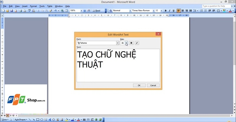 Cách làm chữ uốn lượn trong Word ảnh 4