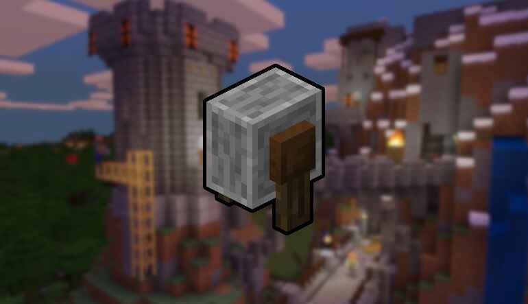 cách làm đá mài trong Minecraft hình 1