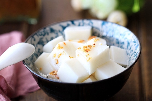 Cách làm đậu hũ hạnh nhân 1