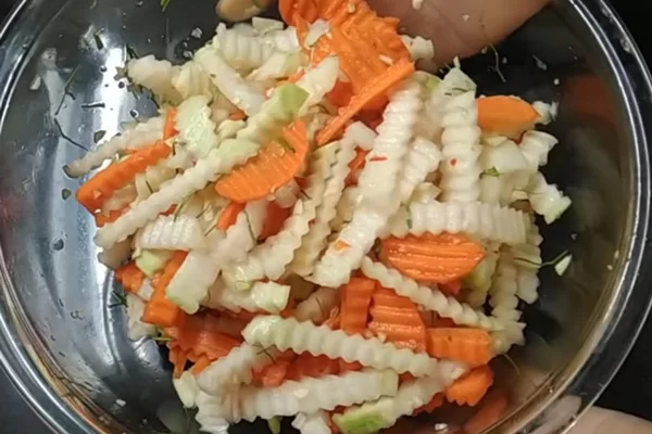 cách làm dưa góp su hào (hình 5)