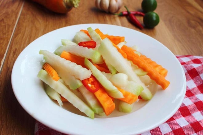 cách làm dưa góp su hào (hình 9)