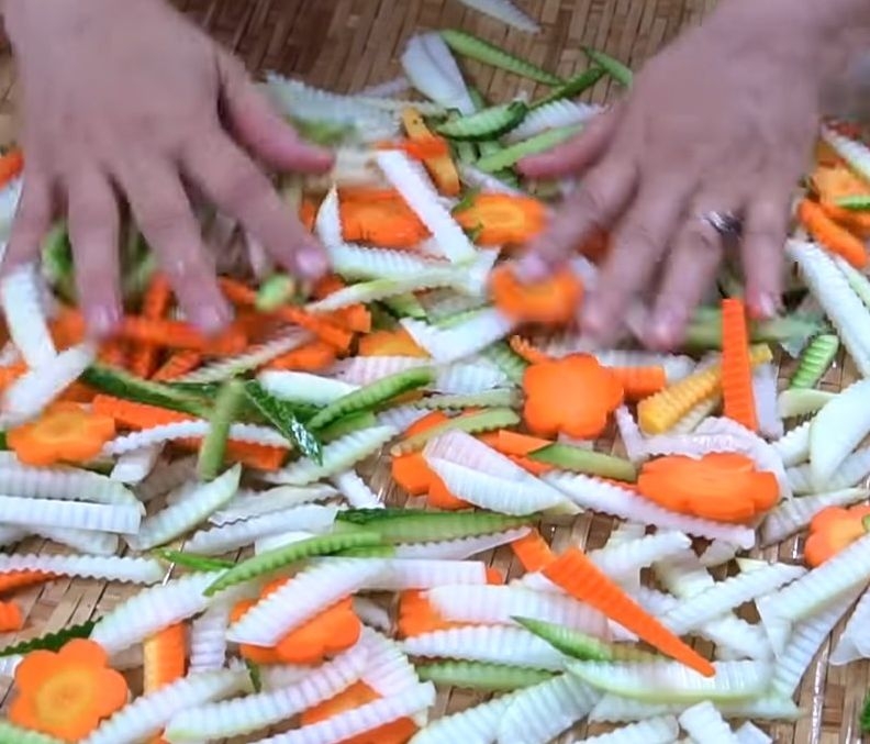 cách làm dưa món thập cẩm 7