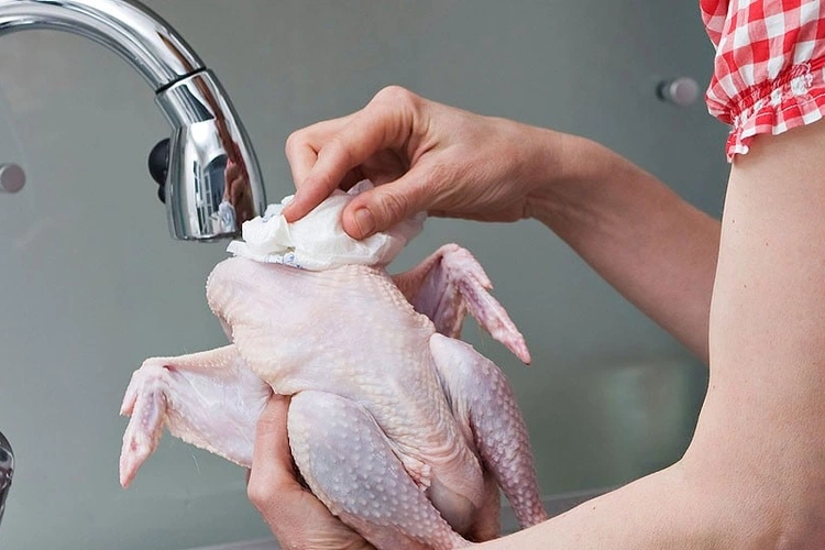 cách làm gà cúng chéo cánh hình 4