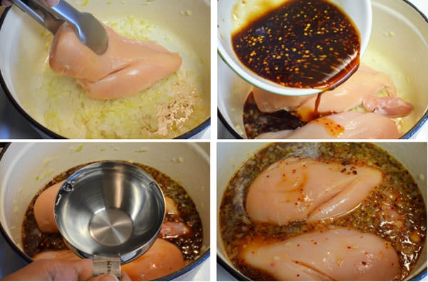 cách làm gà hầm ngũ vị phong cách trung hoa (hình 5)