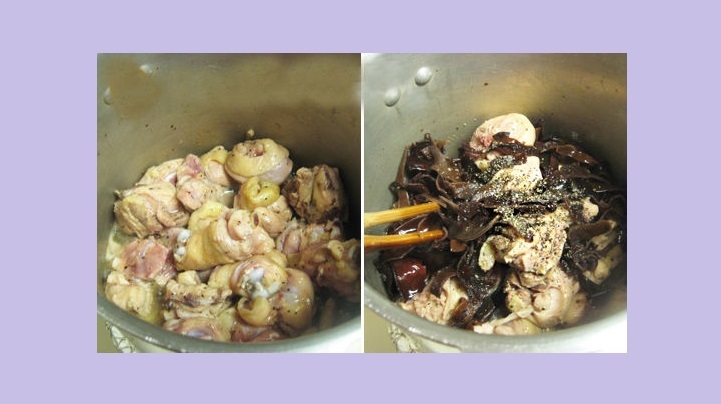 cách làm gà nấu đông 11