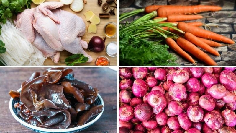 cách làm gà nấu đông 1