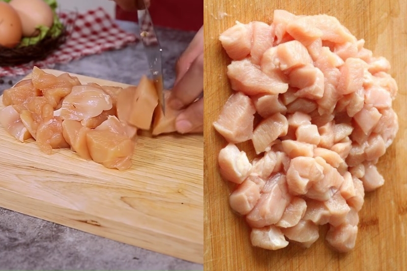 Cách làm gà sốt cam Cuisien 2