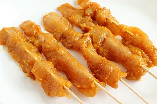 Cách làm gà xiên nướng kiểu Thái hình 5