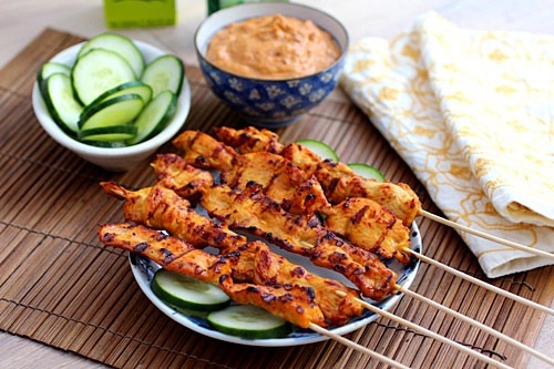 Cách làm gà xiên nướng kiểu Thái hình 4