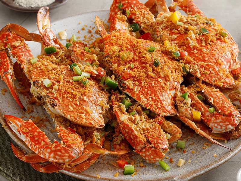Bỏ túi cách làm ghẹ cháy tỏi (hình 7)