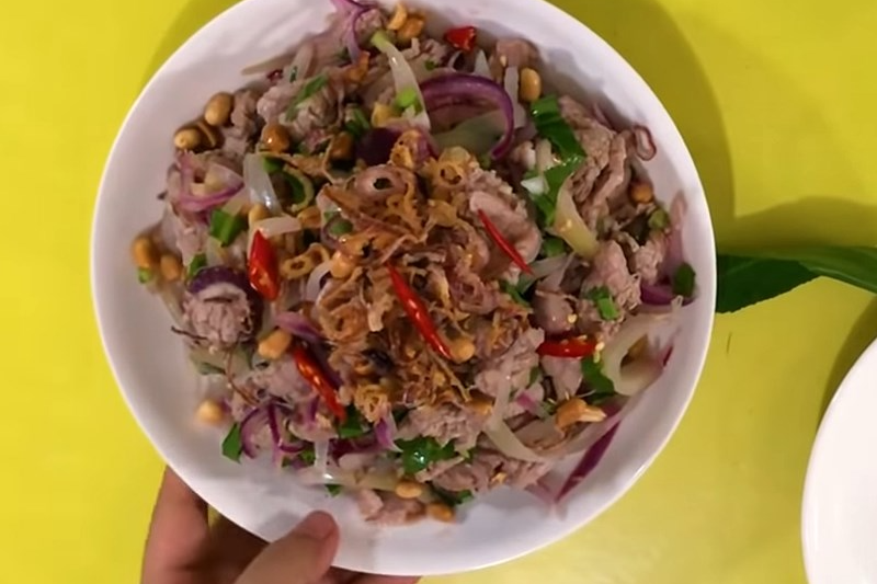 Cách làm gỏi bò hành tây (hình 10)