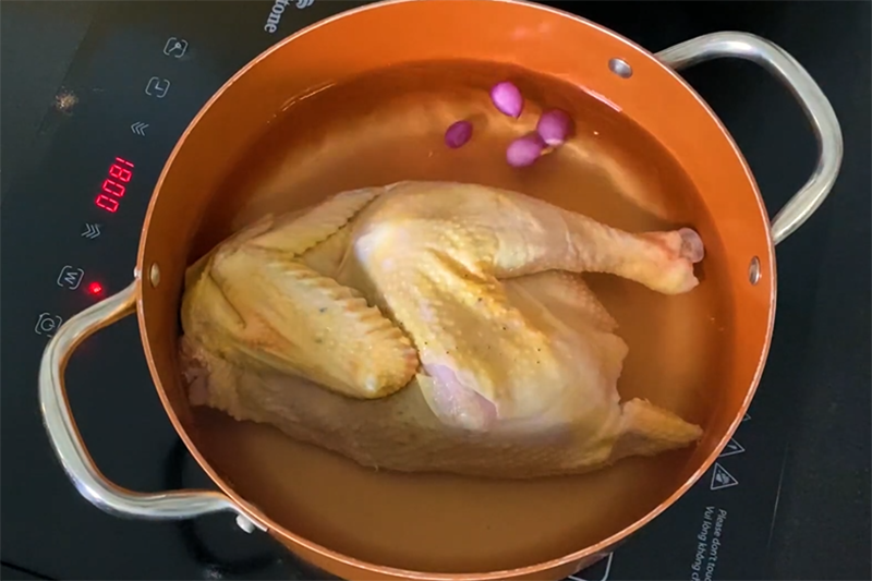 Cách làm gỏi gà rau càng cua (hình 7)