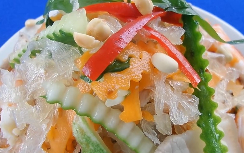 gỏi rau câu tôm thịt (hình 15)