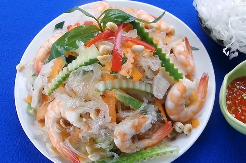 gỏi rau câu tôm thịt (hình 16)