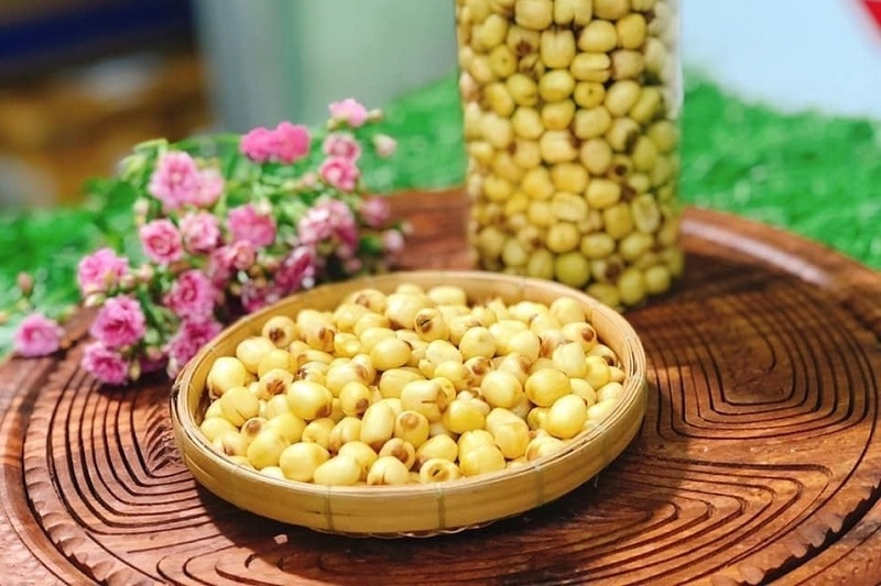 Cách làm hạt sen sấy ảnh 1