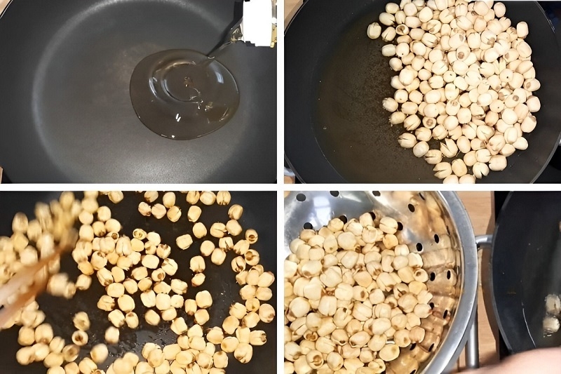 Cách làm hạt sen sấy ảnh 4