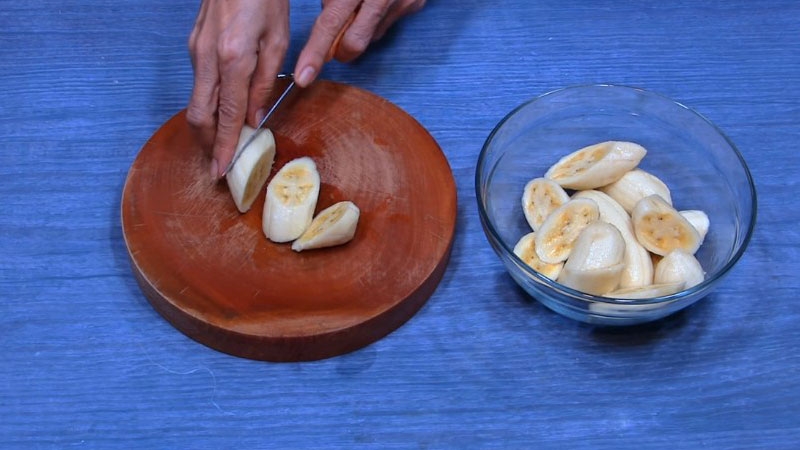 cách làm kem chuối sữa tươi 12