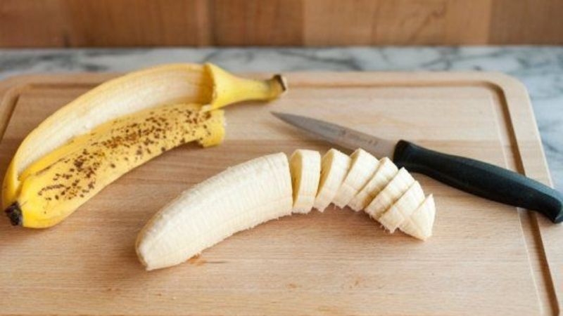 cách làm kem chuối sữa tươi 9