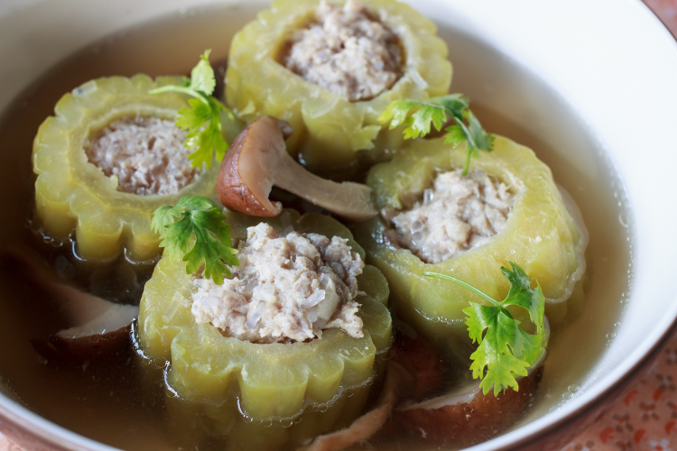cách làm khổ qua bớt đắng hình 6
