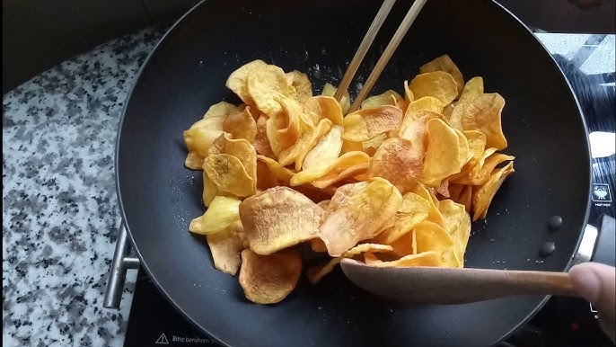 cách làm khoai lang ngào đường 3