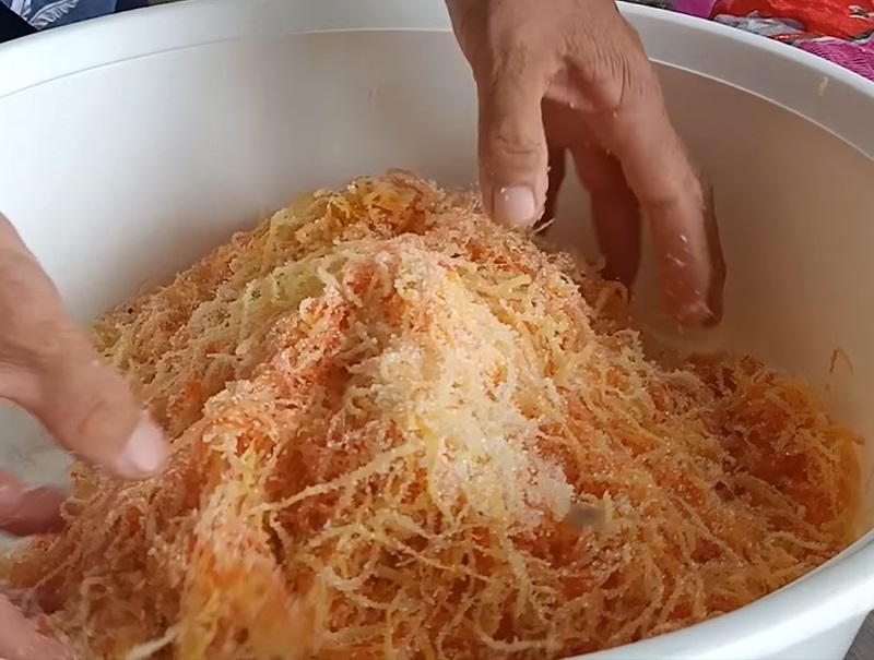 cách làm mắm thái cá lóc 14