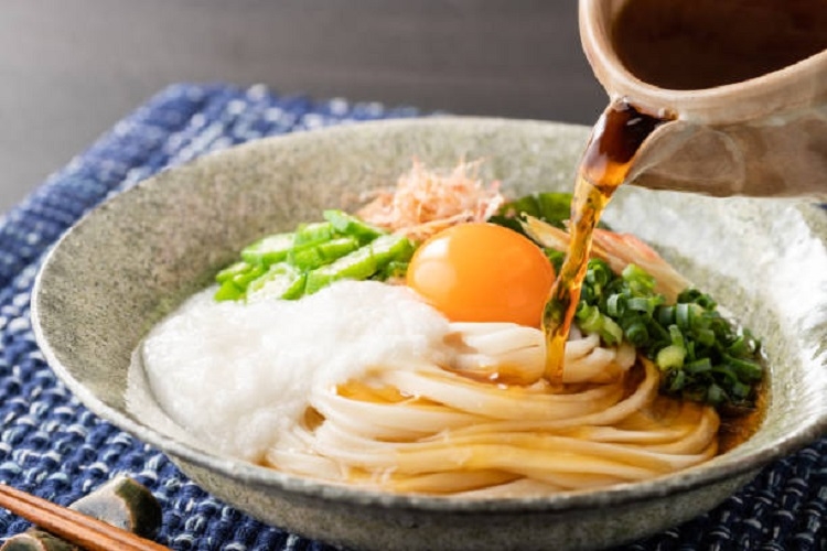 cách làm mì udon trứng trần 6