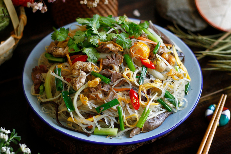 Cách làm miến xào lòng mề gà thơm ngon, dai mềm tại nhà, đơn giản và nhanh chóng