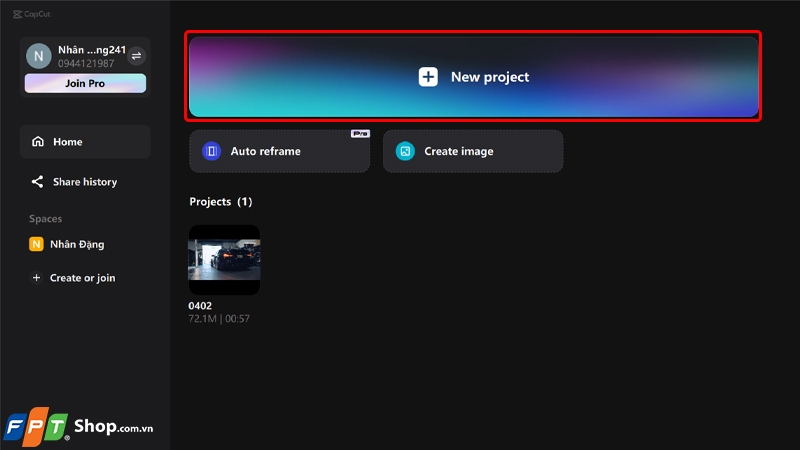 Cách làm mờ video trên CapCut ảnh 1