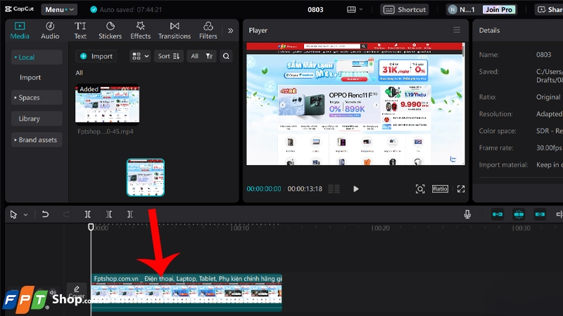 Cách làm mờ video trên CapCut ảnh 4