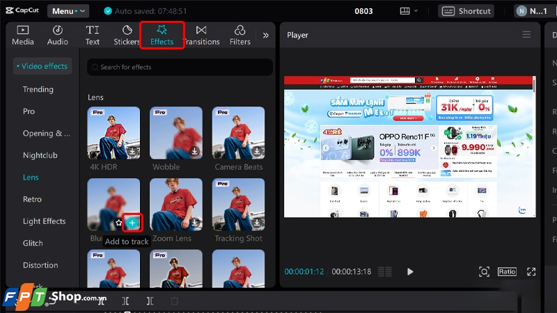 Cách làm mờ video trên CapCut ảnh 5