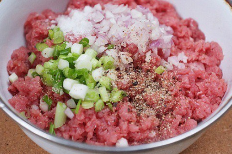 Cách làm món củ cải trắng nhồi thịt 2