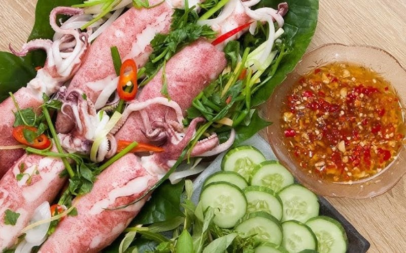 Lưu ý khi làm mực hấp sả