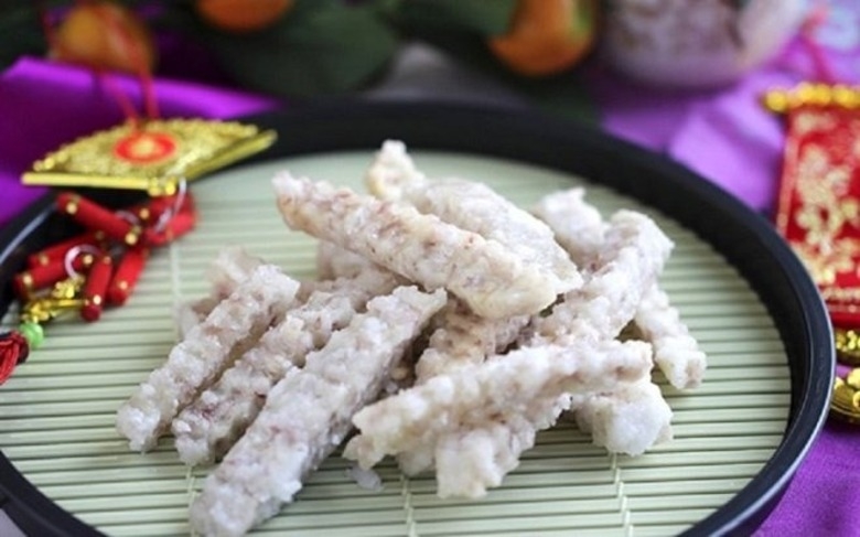 Cách làm mứt khoai môn 1