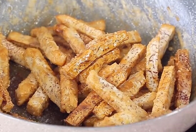 Cách làm mứt khoai môn 4