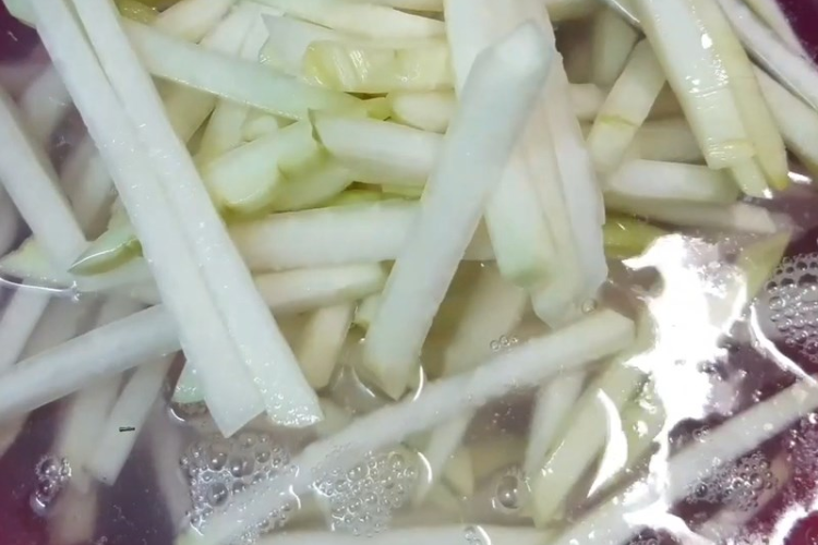 cách làm mứt su hào hình 7