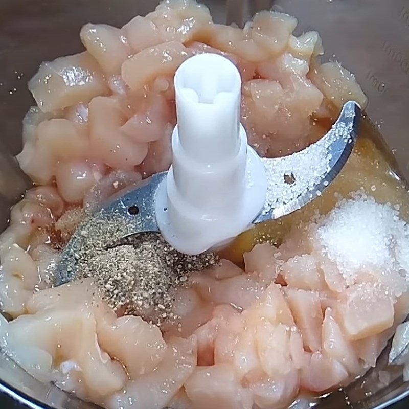 cách làm nem gà 2