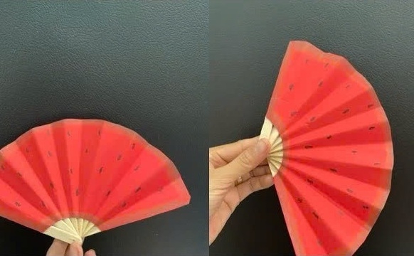 Vì sao nên thử cách làm quạt giấy bằng que kem?