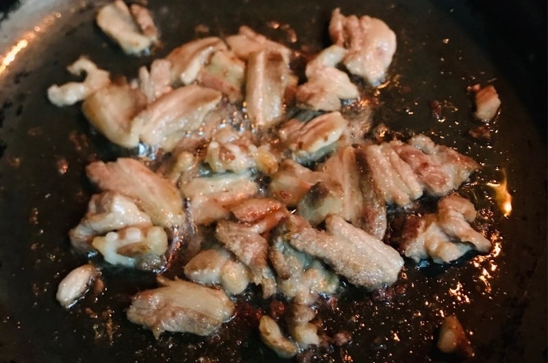 cách làm rau càng cua trộn trứng 3