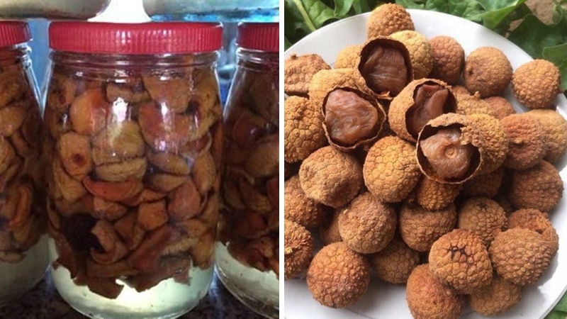 cách làm rượu vải khô.5