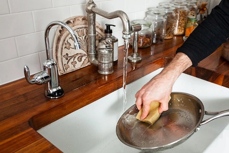 Cách làm sạch chảo inox mà không xài hóa chất (Hình 9)