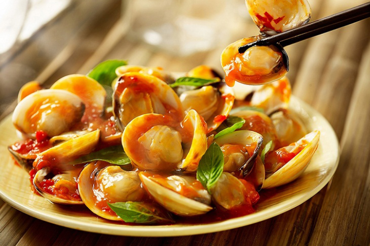 cách làm sạch ngao 6