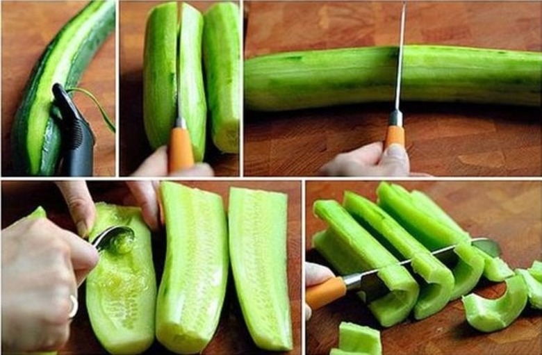 Cách làm sinh tố cải xoăn 8