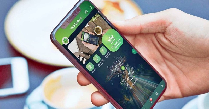cách làm sinh trắc học ngân hàng VCB hình 2
