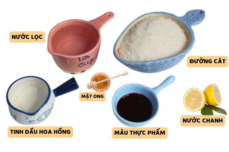Cách làm siro hoa hồng (ảnh 5)