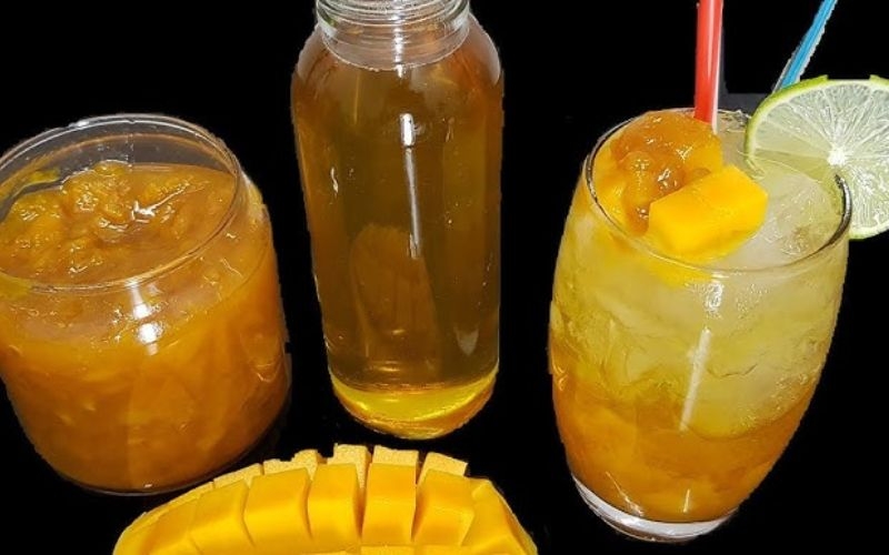 Thành phẩm siro xoài