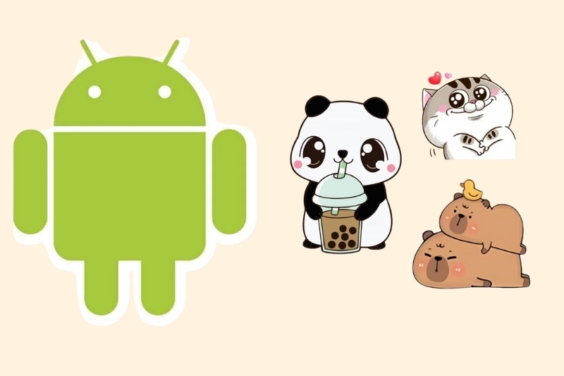 Cách làm sticker trên Android 1