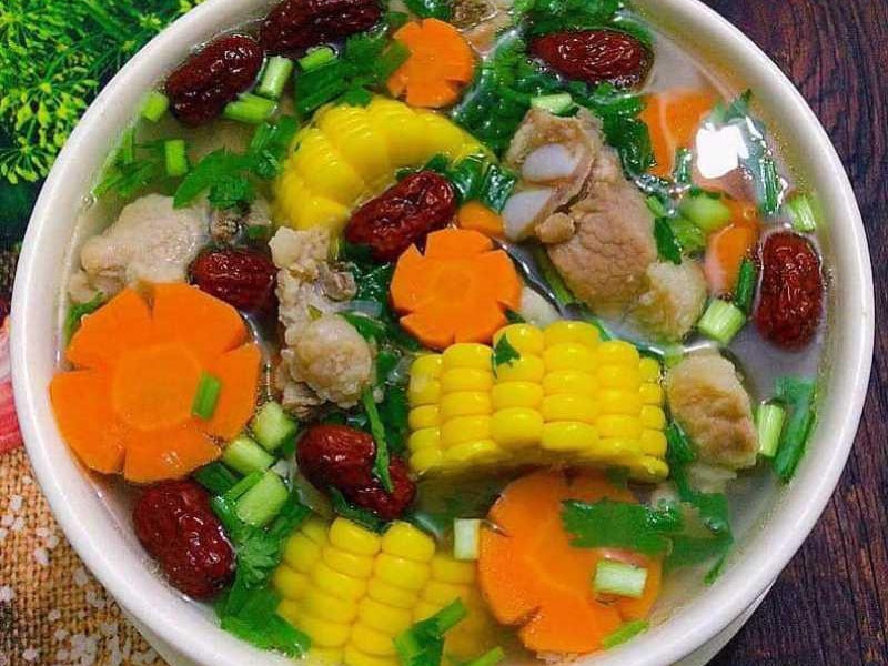 Chia sẻ cách làm sườn hầm rau củ (hình 9)\